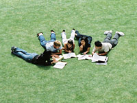  Students lawn