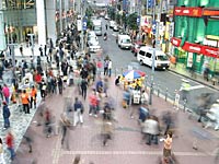  Street scene in Japan