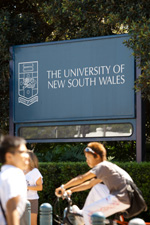 UNSW sign